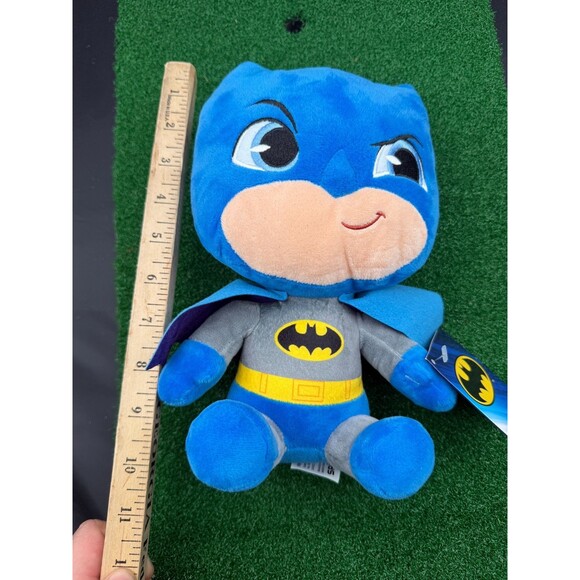 NEW Batman Kohls Cares 9" Plush Toy With Soft Cape & Mask - Picture 2 of 4